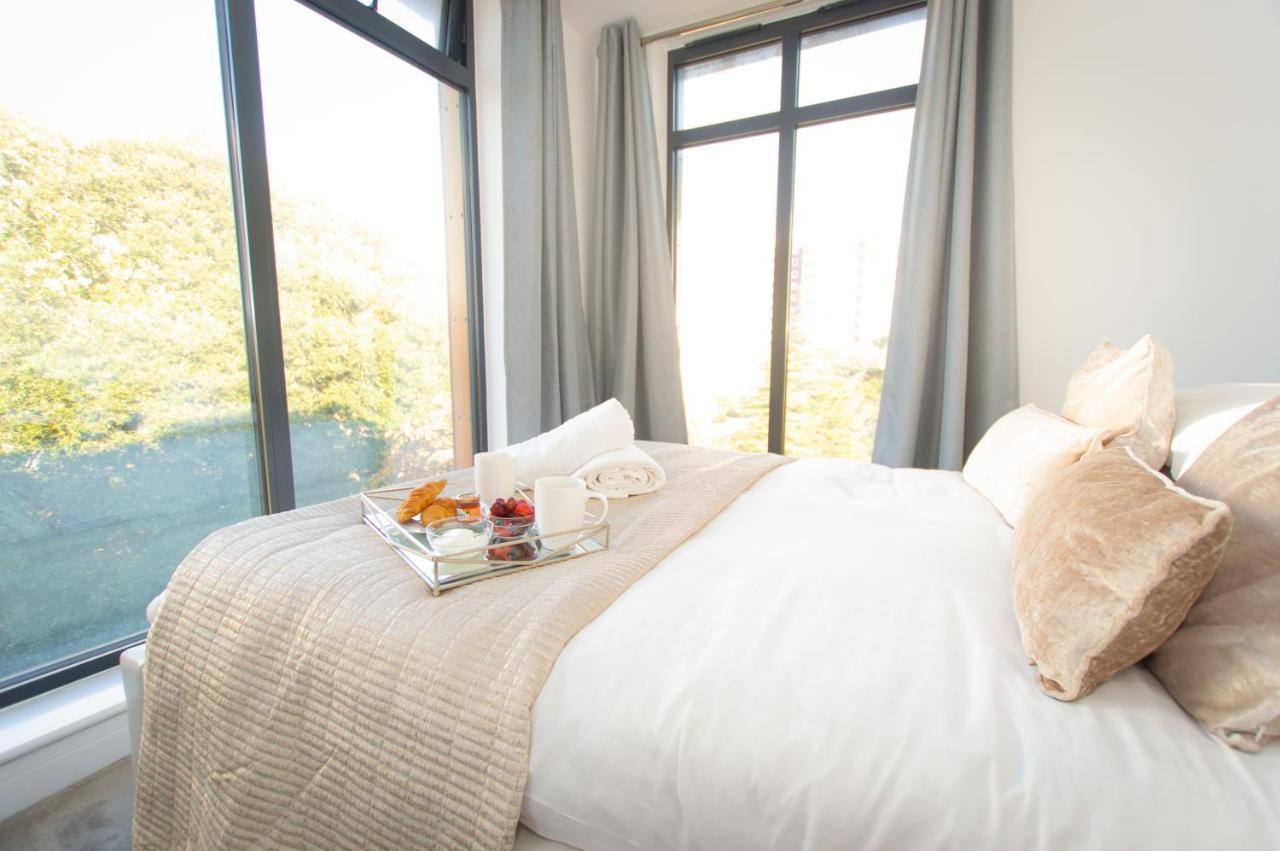 * Panoramic Penthouse With Sea & City Views Bournemouth Zewnętrze zdjęcie