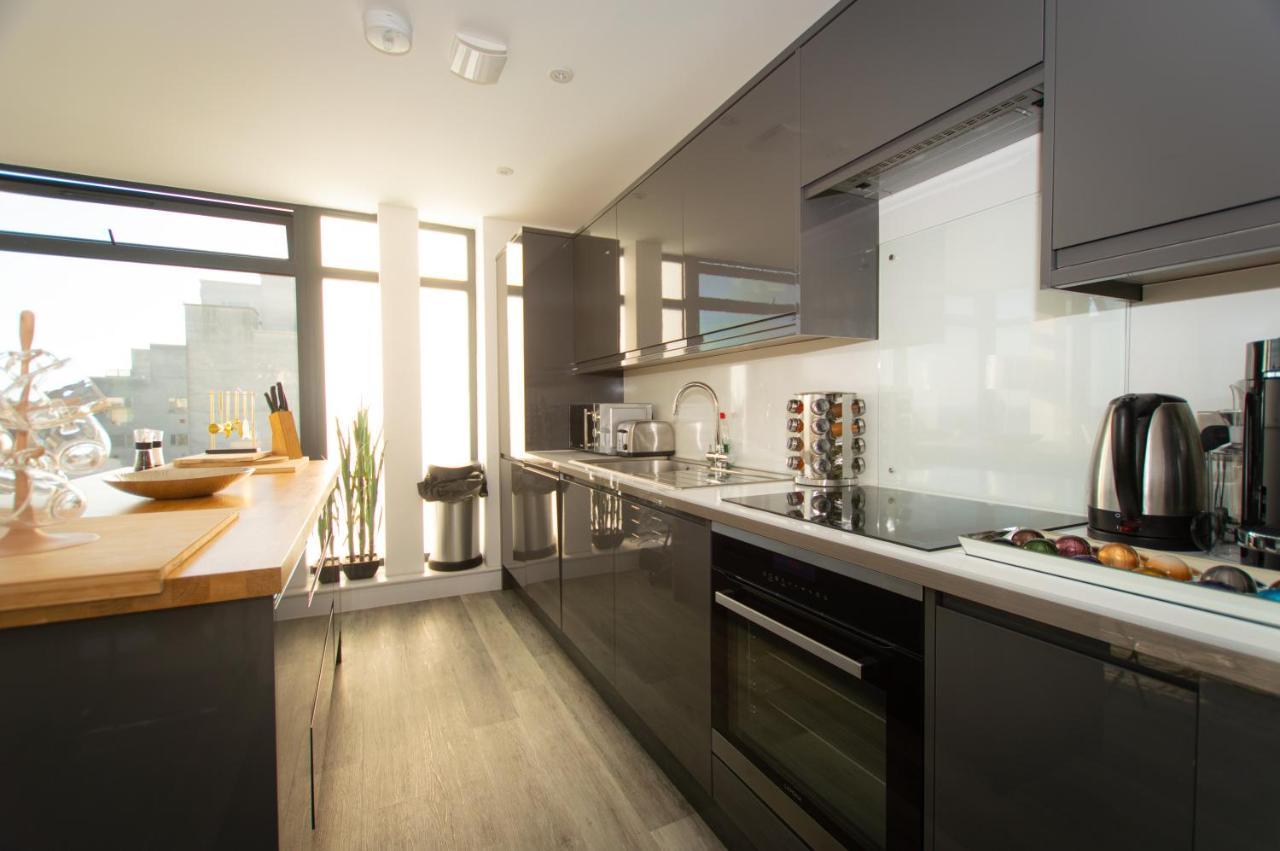 * Panoramic Penthouse With Sea & City Views Bournemouth Zewnętrze zdjęcie