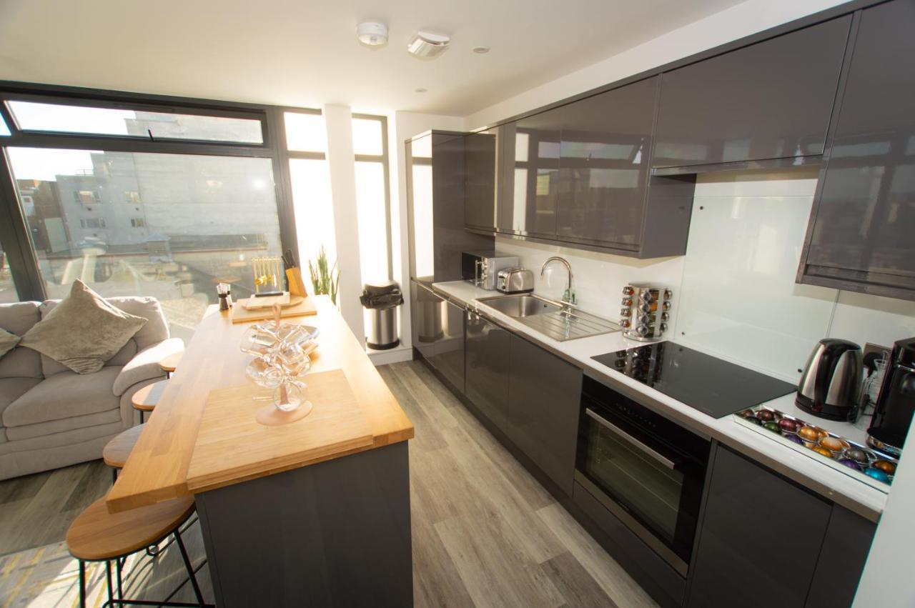 * Panoramic Penthouse With Sea & City Views Bournemouth Zewnętrze zdjęcie